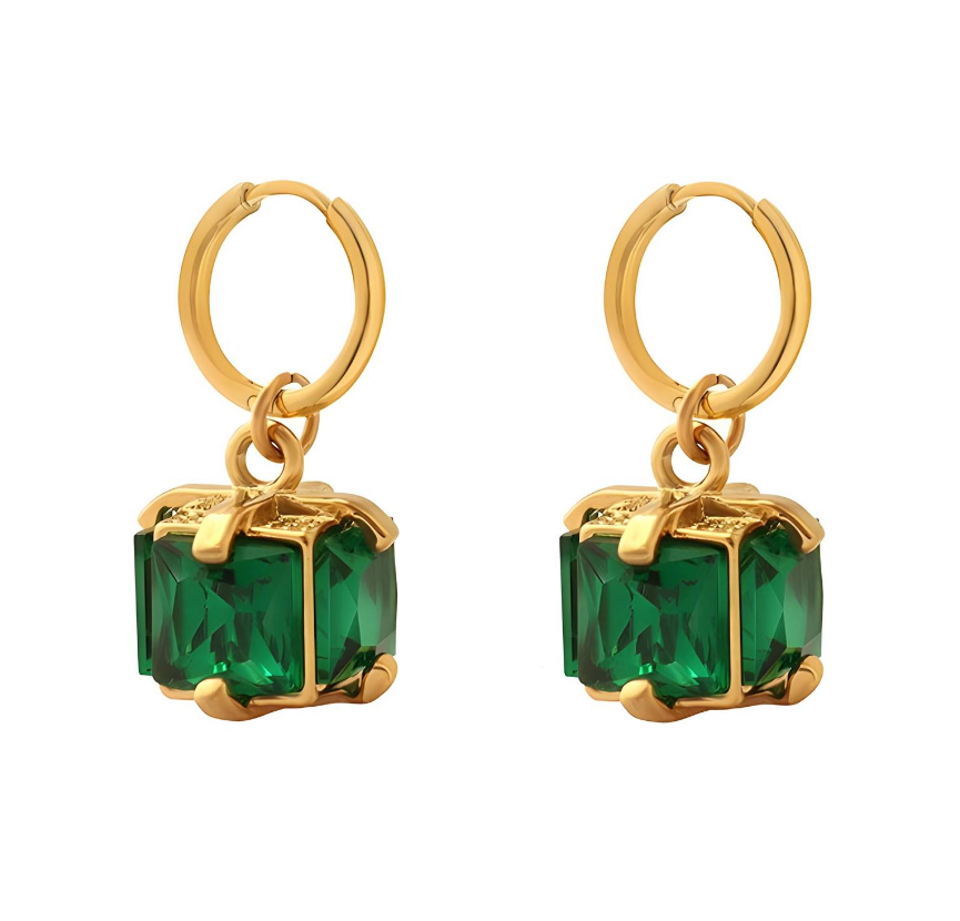 18K gold plated Stainless steel earrings