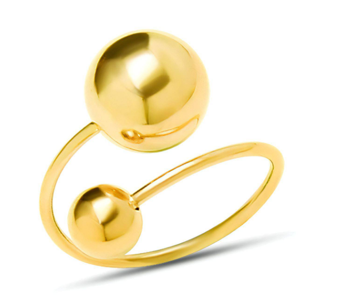 18K gold plated Stainless steel finger ring