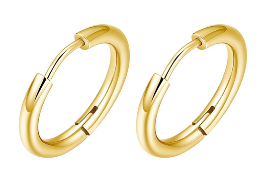 18K gold plated Stainless steel earrings