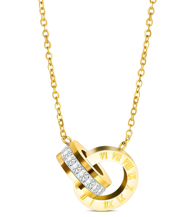 18K gold plated Stainless steel necklace